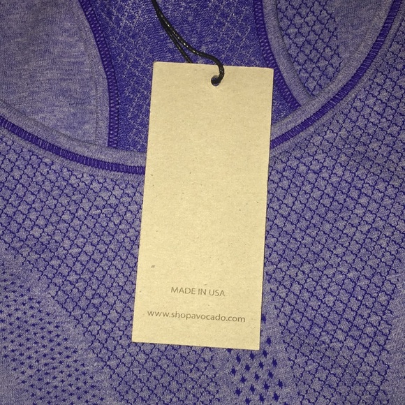 Avocado Sapphire Athletic Tank Top - Picture 9 of 10